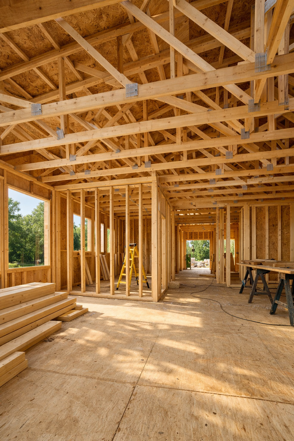 House framing stage